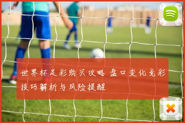 世界杯足彩购买攻略 盘口变化竞彩技巧解析与风险提醒